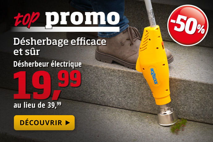 top promo - Désherbeur électrique