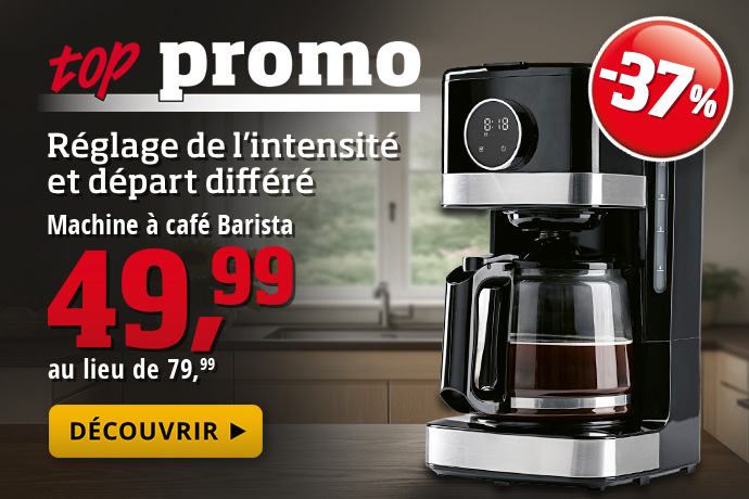 top promo - Machine à café Barista