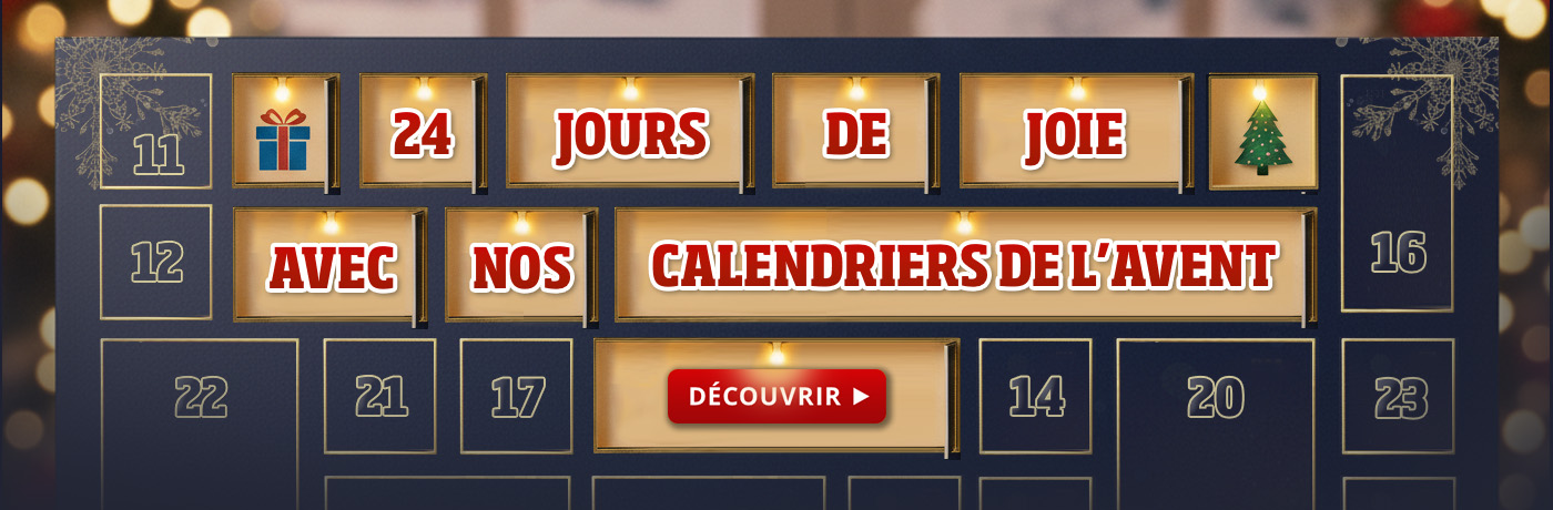 Découvrez les calendriers de l’Avent chez EUROtops
