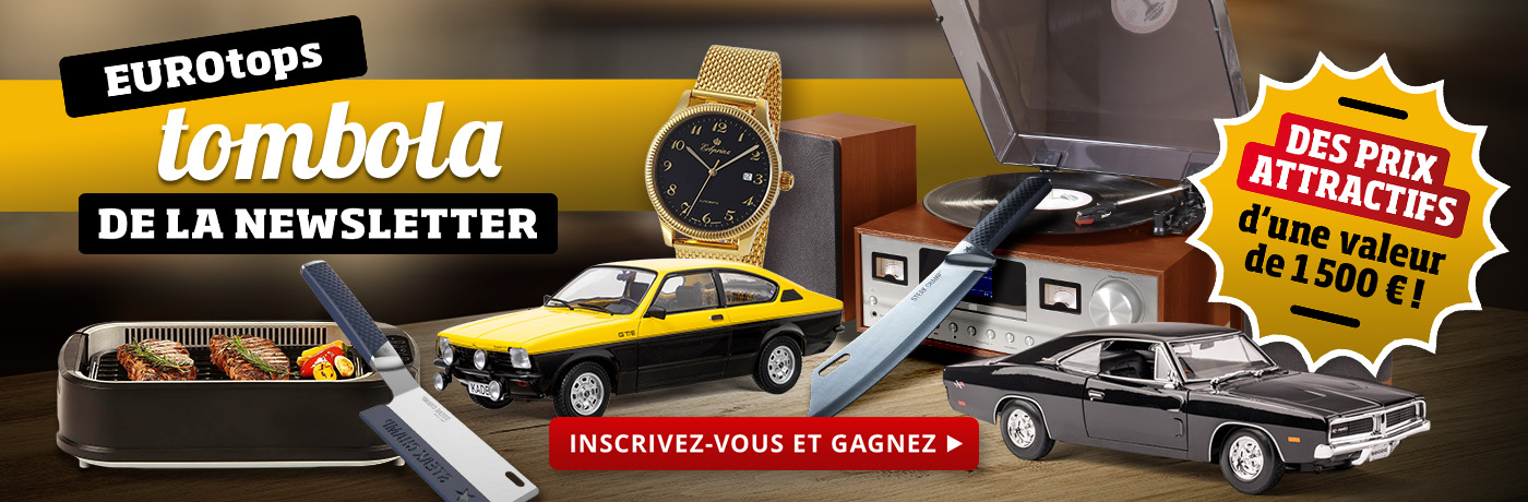 Tombola de la newsletter EUROtops