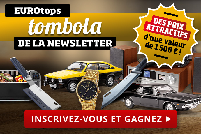 Tombola de la newsletter EUROtops