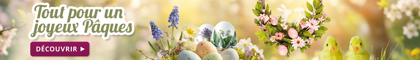 Décorations de Pâques et cadeaux chez EUROtops