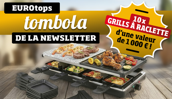 tombola du Newsletter EUROtops