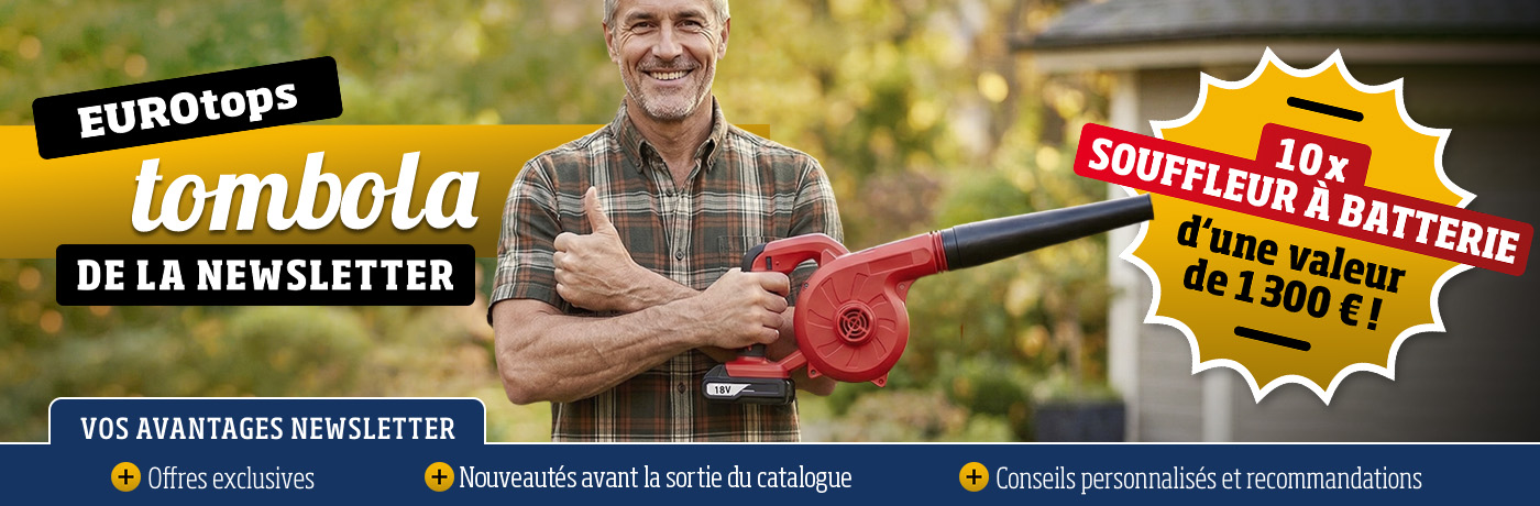 tombola du Newsletter EUROtops