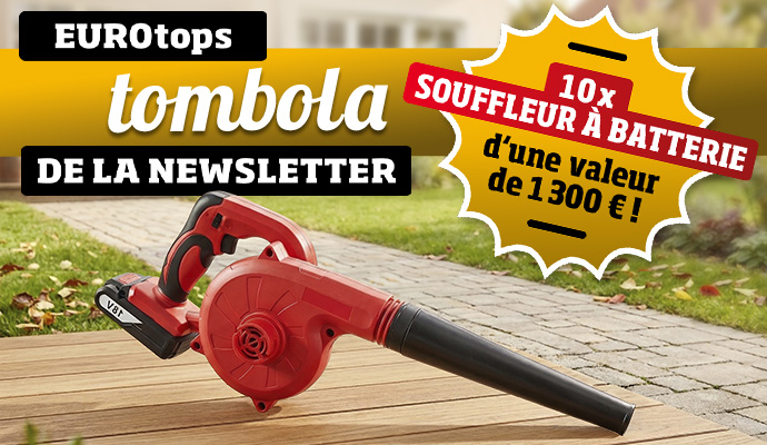 tombola du Newsletter EUROtops