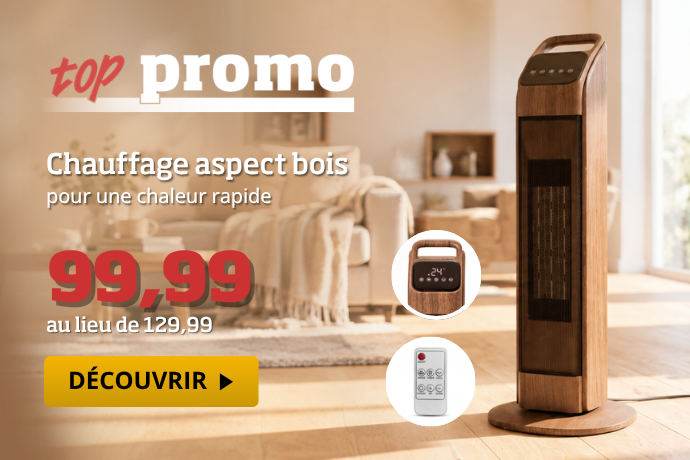 Top promo - Chauffage aspect bois