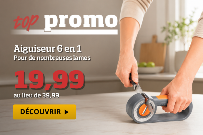 Top promo - Aiguiseur 6 en 1