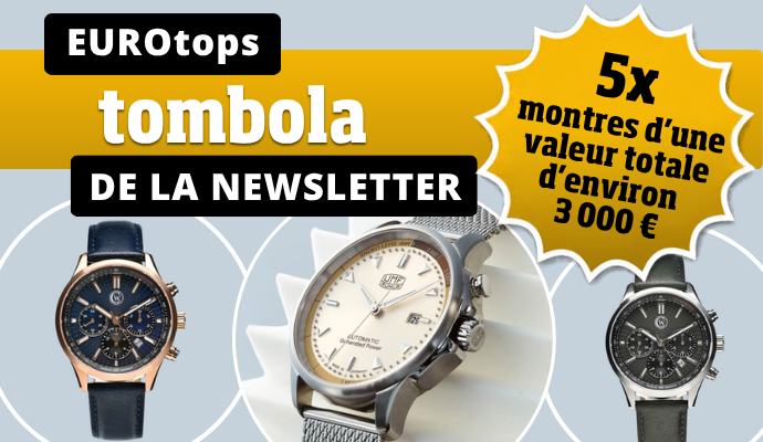 tombola du Newsletter EUROtops