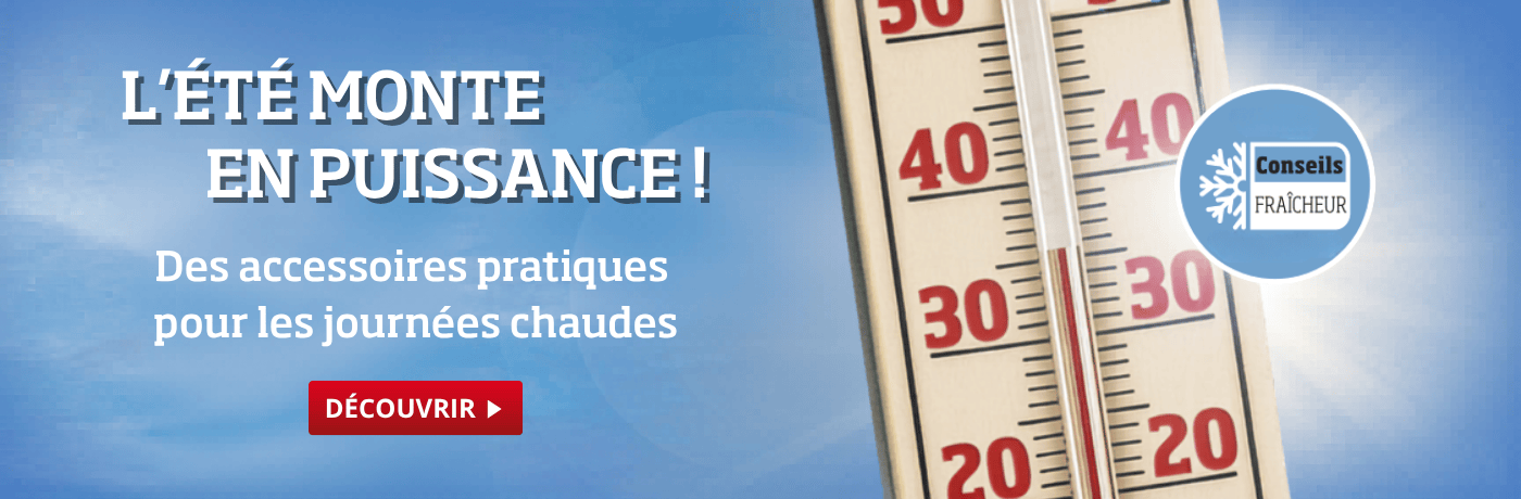 Astuces fraîcheur – Des aides pratiques pendant les journées chaudes