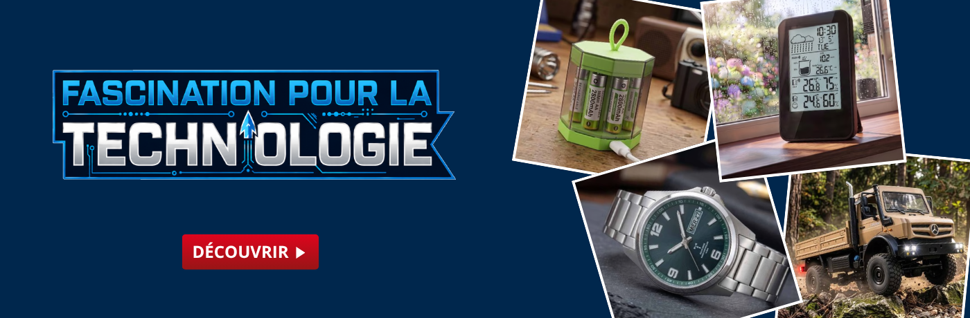 La fascination de la technologie