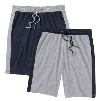 Short Interlock en lot de deux