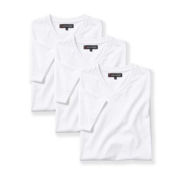 Lot de 3 t-shirts unis