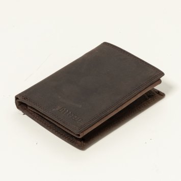 Portefeuille en cuir de vachette pour homme
