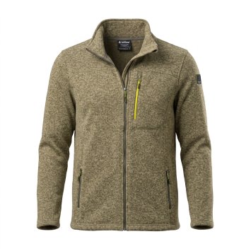 Veste polaire tricotée homme