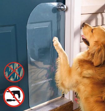 PETFECT Protection de porte contre les griffures de chien Haute