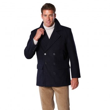 Veste caban en laine