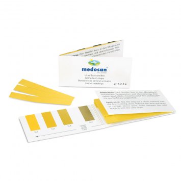 Bandelettes de test du pH urinaire - Lot de 16