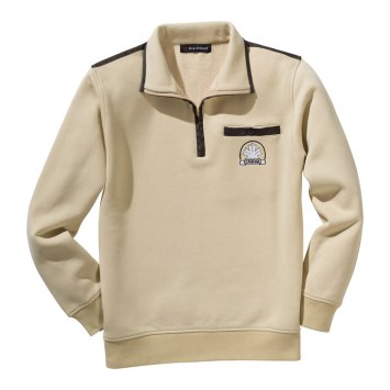 Sweat-shirt polaire brodé