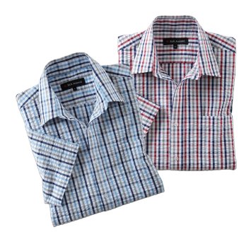 Chemise  "Oxford"  en seersucker