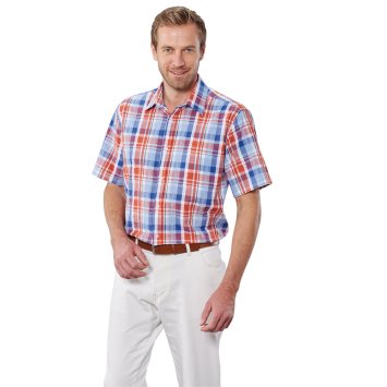Chemise "Madras" en seersucker