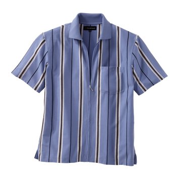 Chemise zippée en jersey