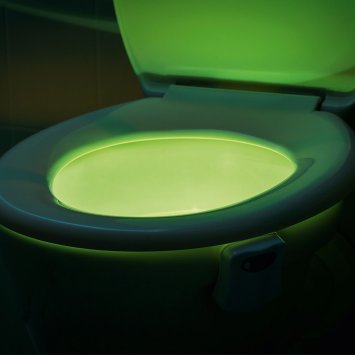 Lampe de toilette pas comme les autres