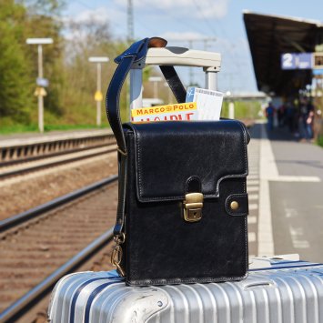 Sac pour hommes en cuir vachette