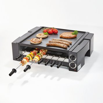 Gril tournant pour brochettes