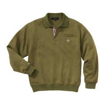 Sweater polaire à motif contrasté