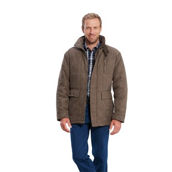 Veste en en micro velours