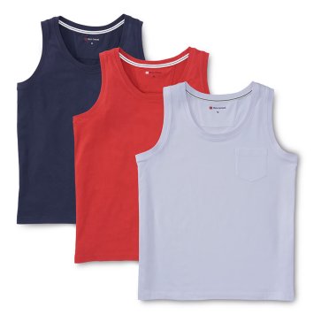 Débardeur en coton Par lot de 3 paires 