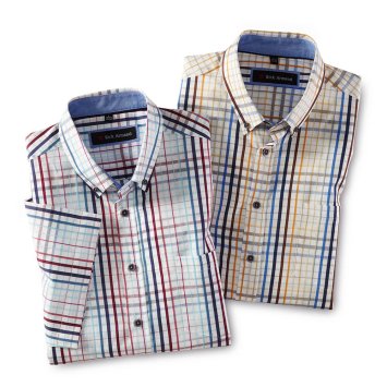 Chemise d'été à carreaux
