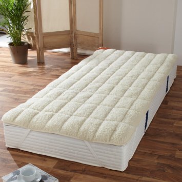 Surmatelas en laine d'agneau