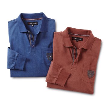 Jersey-Poloshirt