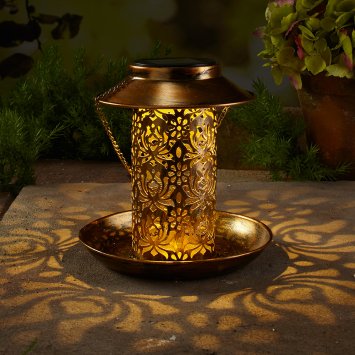 Mangeoire solaire pour oiseaux