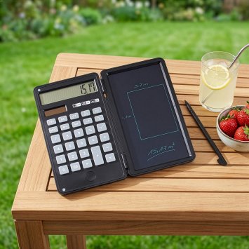 Tableau électronique avec calculatrice