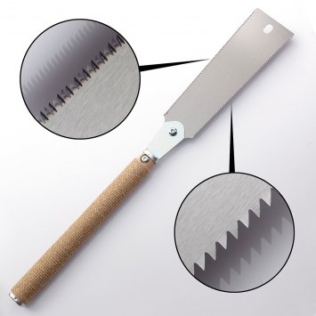 Scie japonaise à coupe tirante