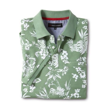 Polo moderne maille piquée
