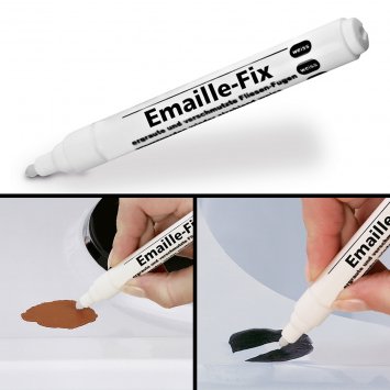 Retouche émail