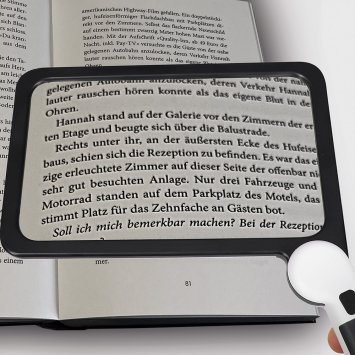 Loupe manuelle avec lumière réglable