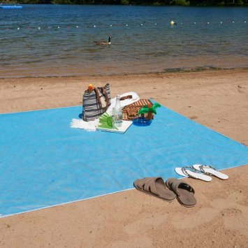 Natte de plage anti-sable