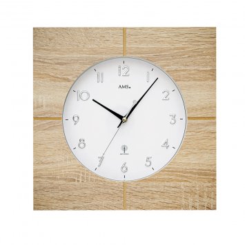 Horloge murale radio-pilotée "Nature"