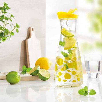 Carafe en verre « Citron »
