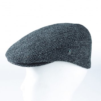 Casquette en tweed Harris