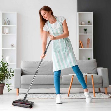 Balai sans fil avec LED