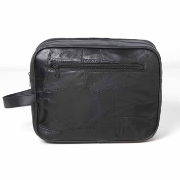 Trousse de toilette en cuir haut de gamme