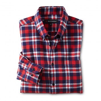 Chemise en flanelle de coton