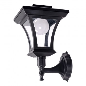 Lanterne solaire LED avec support mural