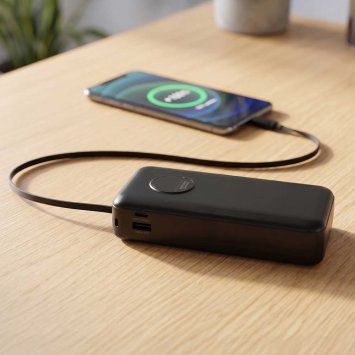 Chargeur haute puissance avec câble USB-C intégré