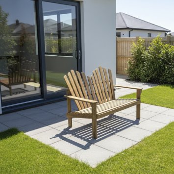 Banc de jardin en bois